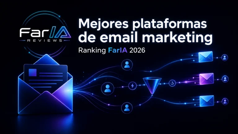 Mejores plataformas de email marketing en 2026: MailerLite, Brevo, Mailchimp, GetResponse y ActiveCampaign