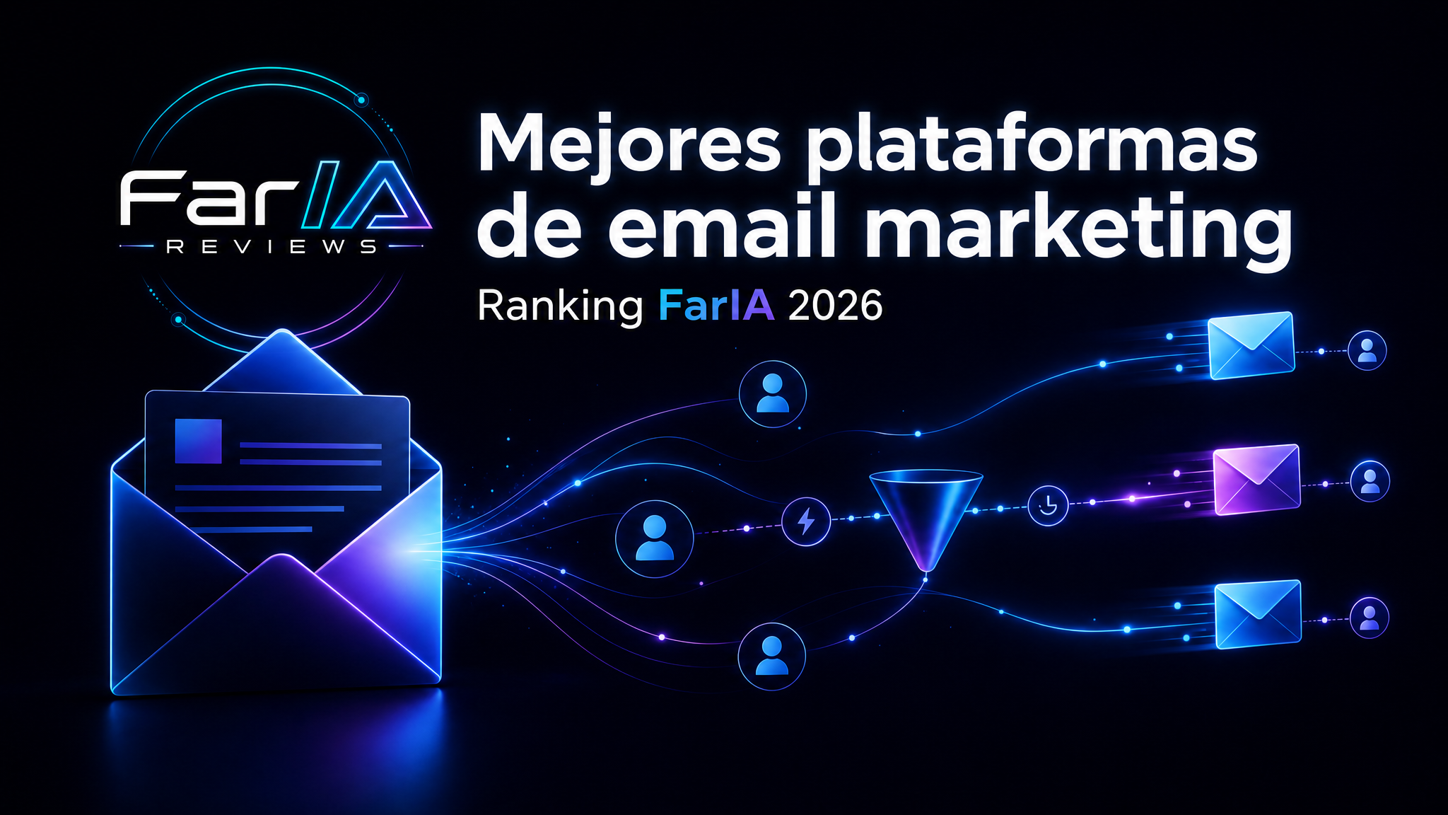 Mejores plataformas de email marketing comparadas por FarIA Reviews