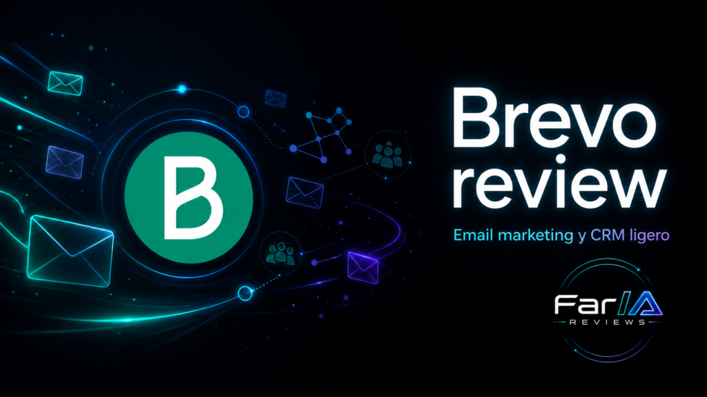 Brevo review: email marketing, automatización y CRM ligero para pequeñas empresas