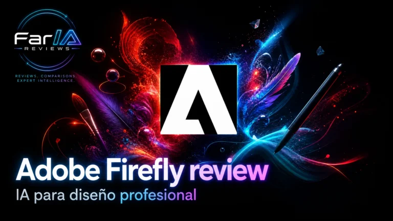 Adobe Firefly review: imágenes IA para diseño profesional y ecosistema Creative Cloud