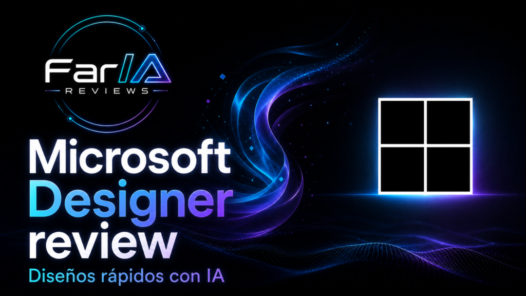 Microsoft Designer review: imágenes y diseños rápidos con IA para usuarios Microsoft