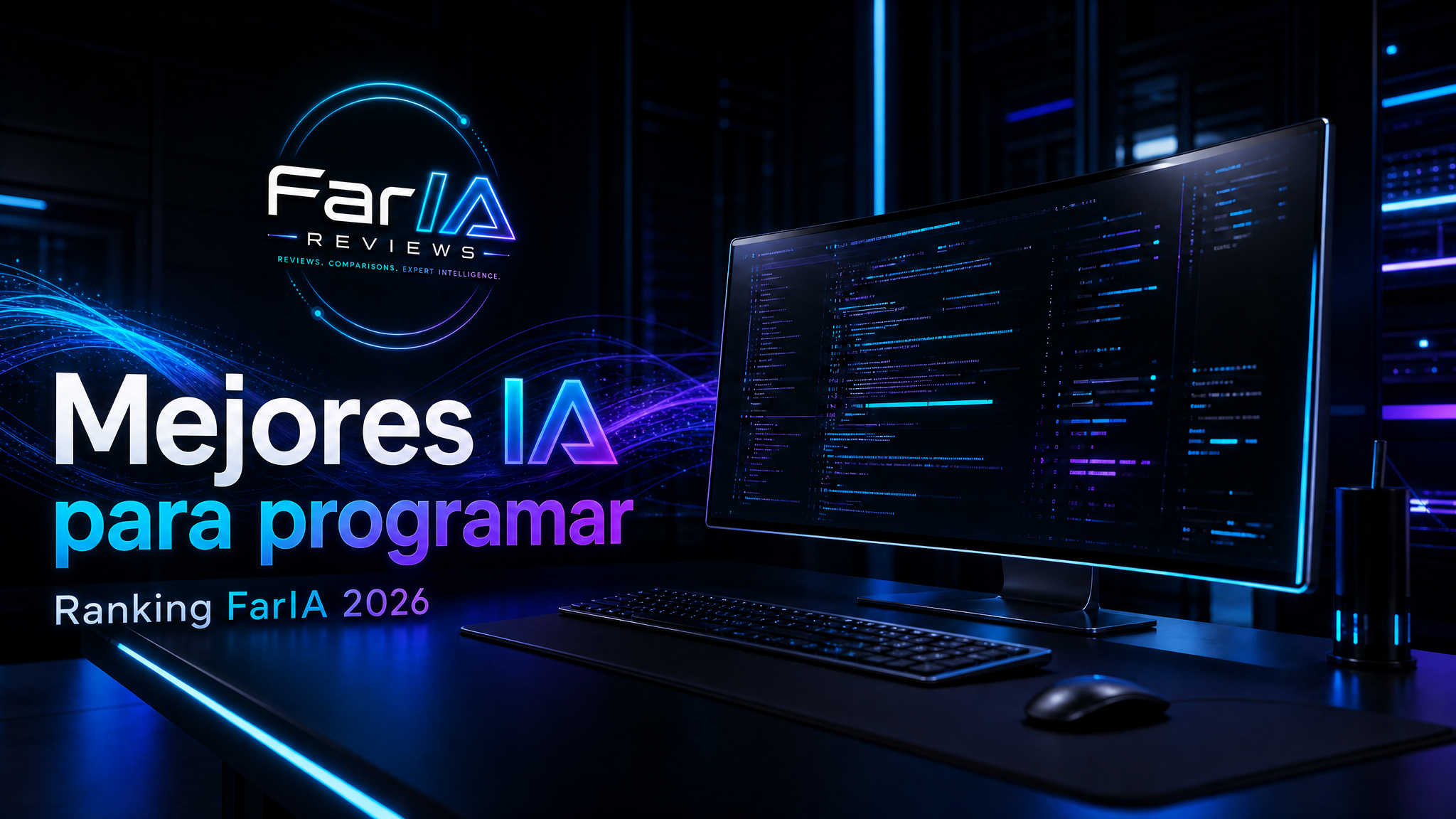 Mejores IA para programar comparadas por FarIA Reviews
