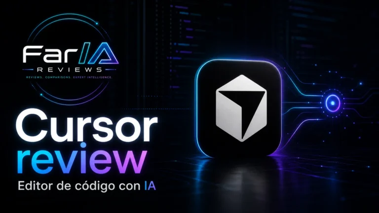 Cursor review: editor de código con IA para trabajar sobre bases de código completas