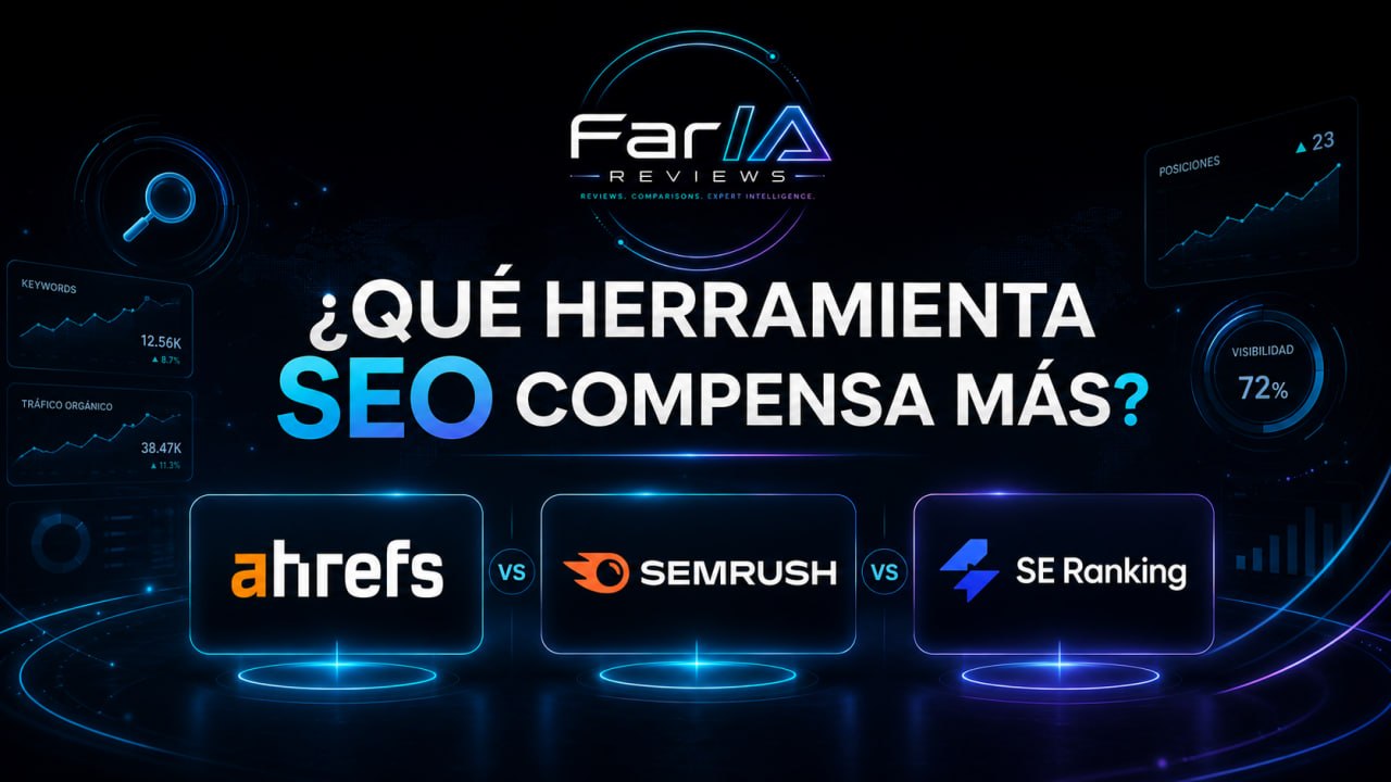 Ahrefs vs Semrush vs SE Ranking: cuál elegir en 2026