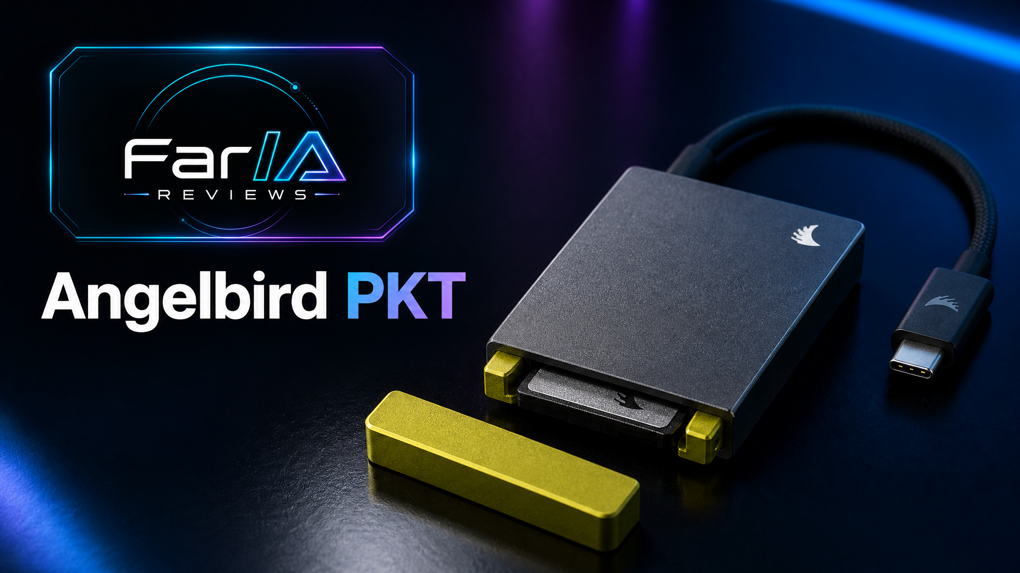 Angelbird PKT CFexpress B análisis FarIA con producto real