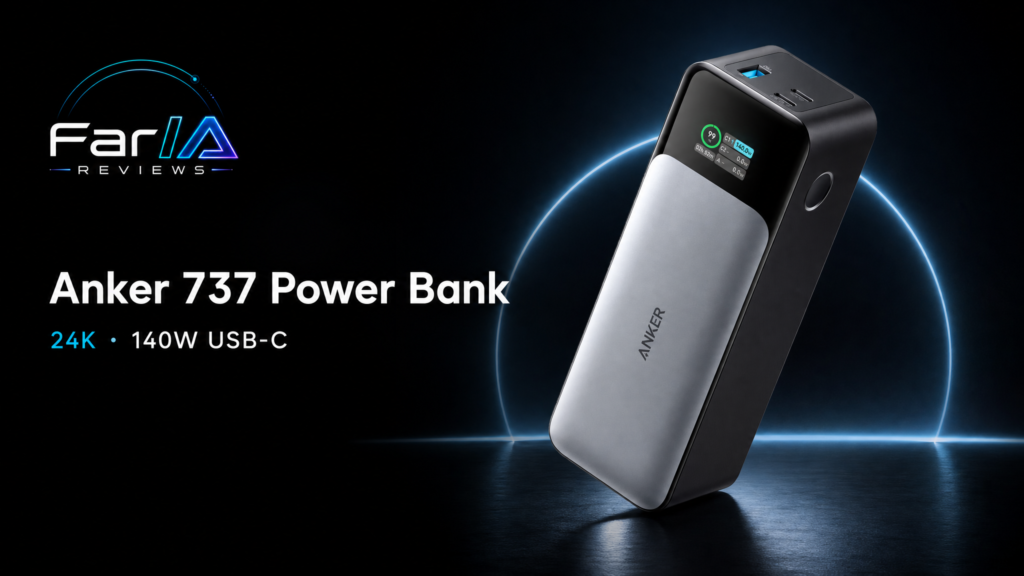 Anker 737 Power Bank PowerCore 24K review FarIA