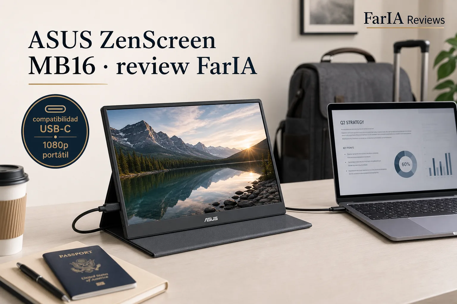 ASUS ZenScreen MB16ACV