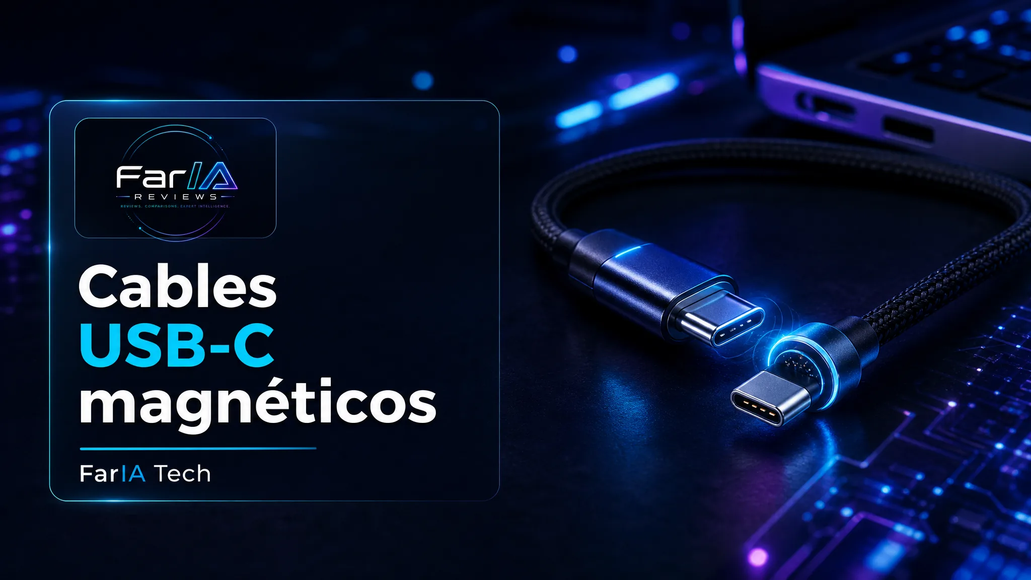 Cables USB-C magnéticos: rankings, guías y comparativas FarIA