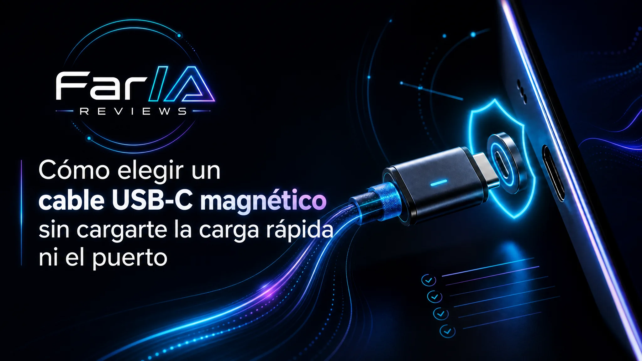 Cómo elegir un cable USB-C magnético sin cargarte la carga rápida ni el puerto
