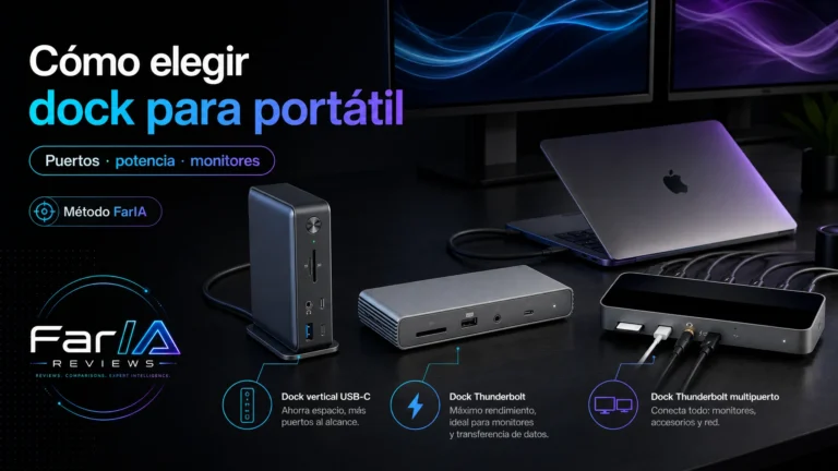 Cómo elegir dock USB-C o Thunderbolt para portátil, MacBook y teletrabajo
