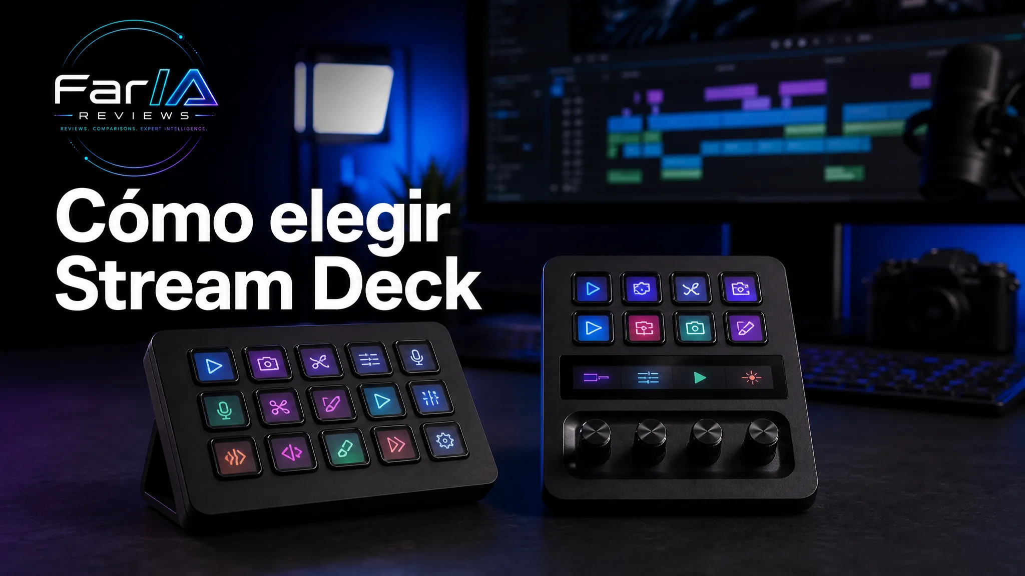 Cómo elegir un Stream Deck o controlador de macros para OBS y productividad