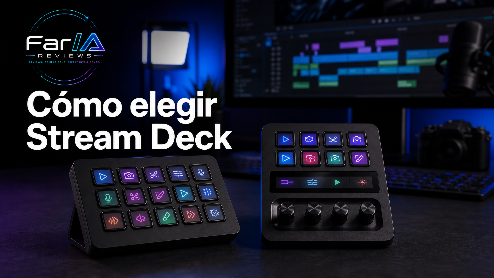 Cómo elegir un Stream Deck o controlador de macros para OBS y productividad
