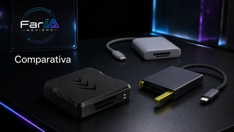 Comparativa ProGrade Angelbird Lexar SanDisk UGREEN lectores de tarjetas FarIA Reviews
