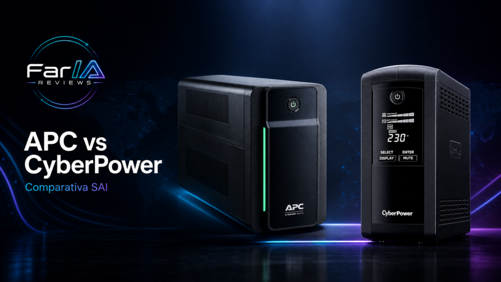 Comparativa APC CyberPower Salicru Eaton SAI UPS FarIA Reviews