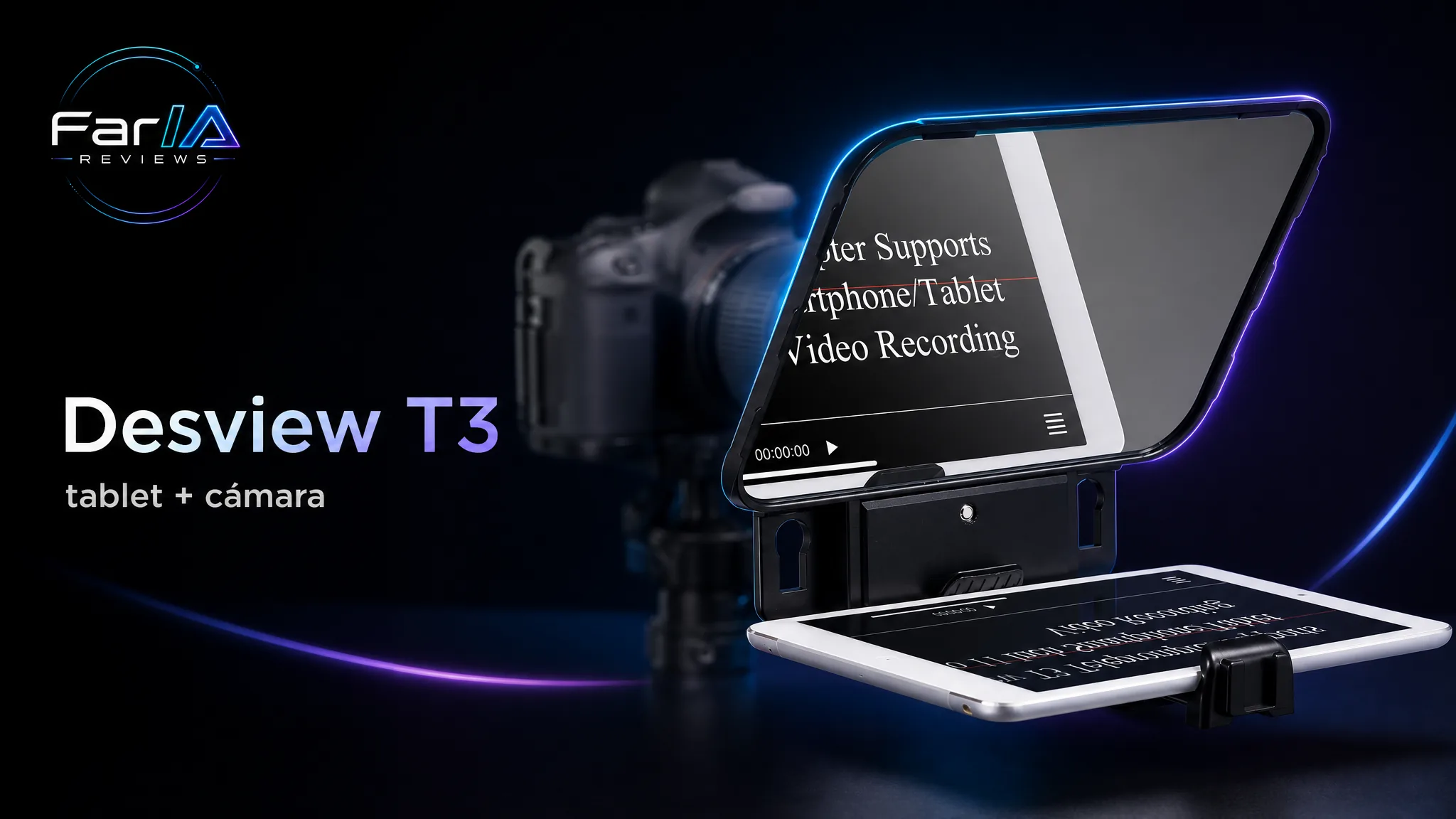 Análisis de Desview T3 Teleprompter: características, opiniones y compatibilidad