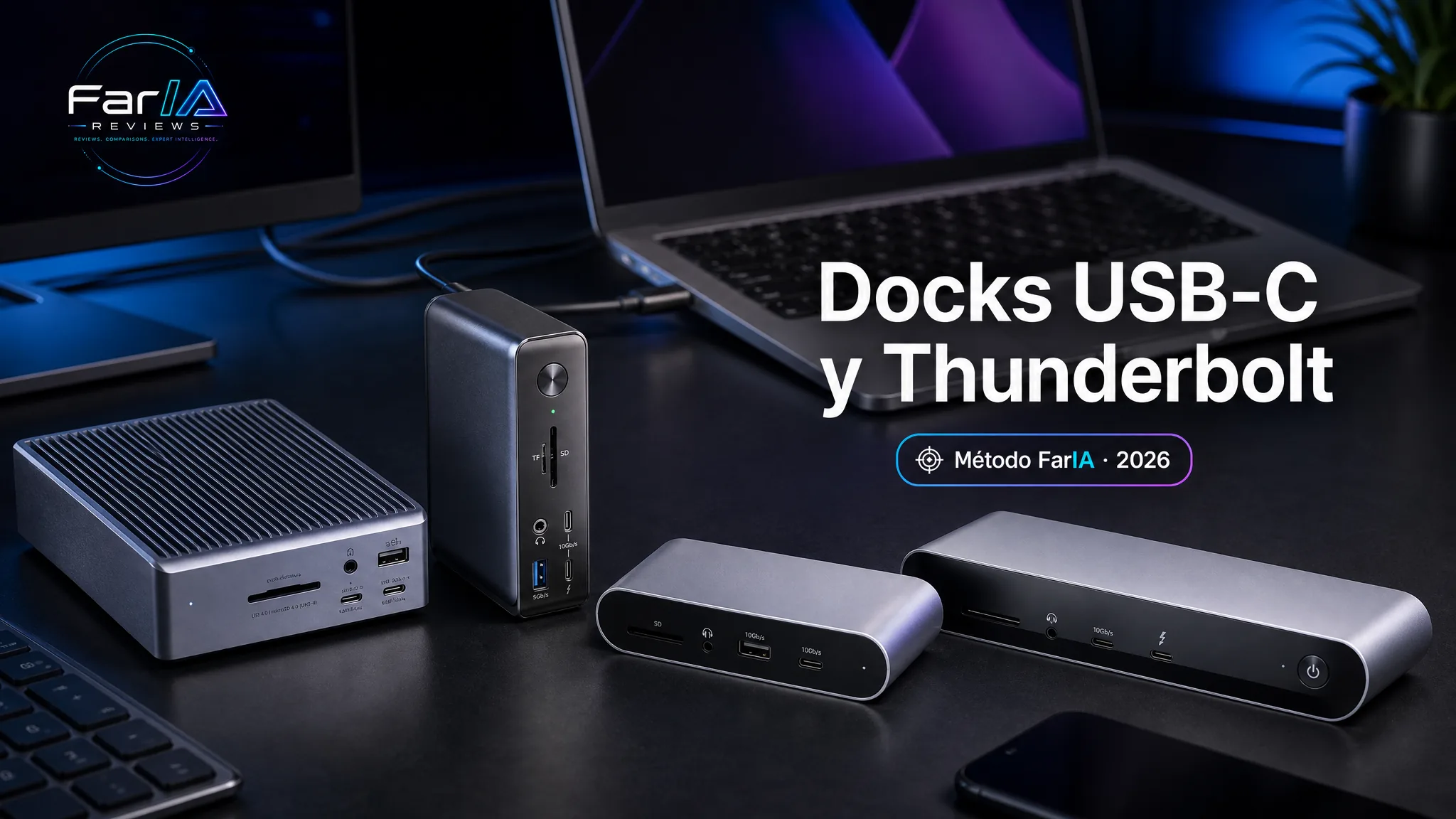 Docks USB-C y Thunderbolt