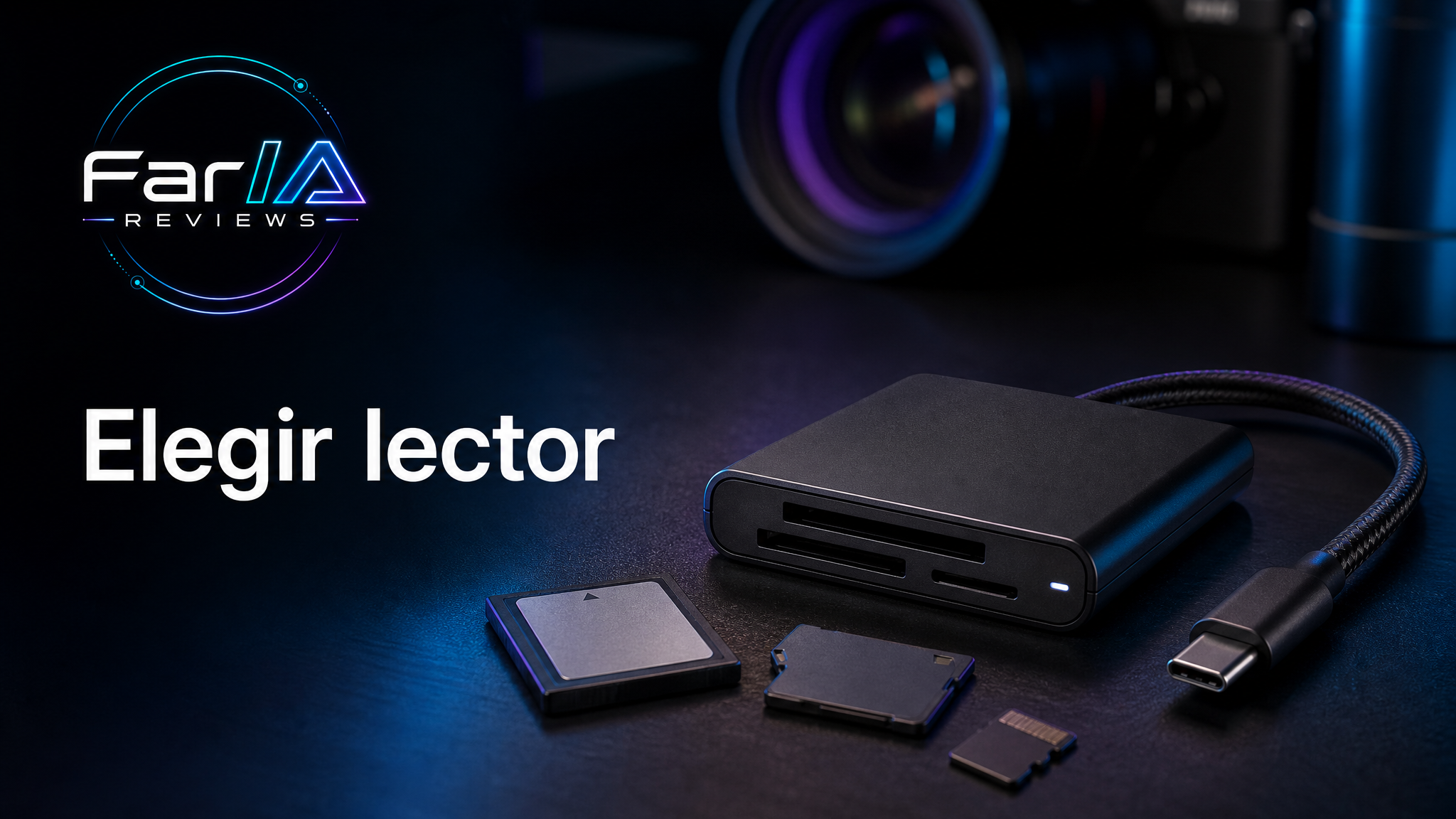 Cómo elegir lector de tarjetas USB-C para CFexpress, SD y microSD sin equivocarte