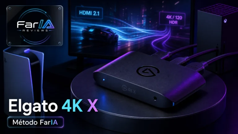 Elgato Game Capture 4K X con método FarIA