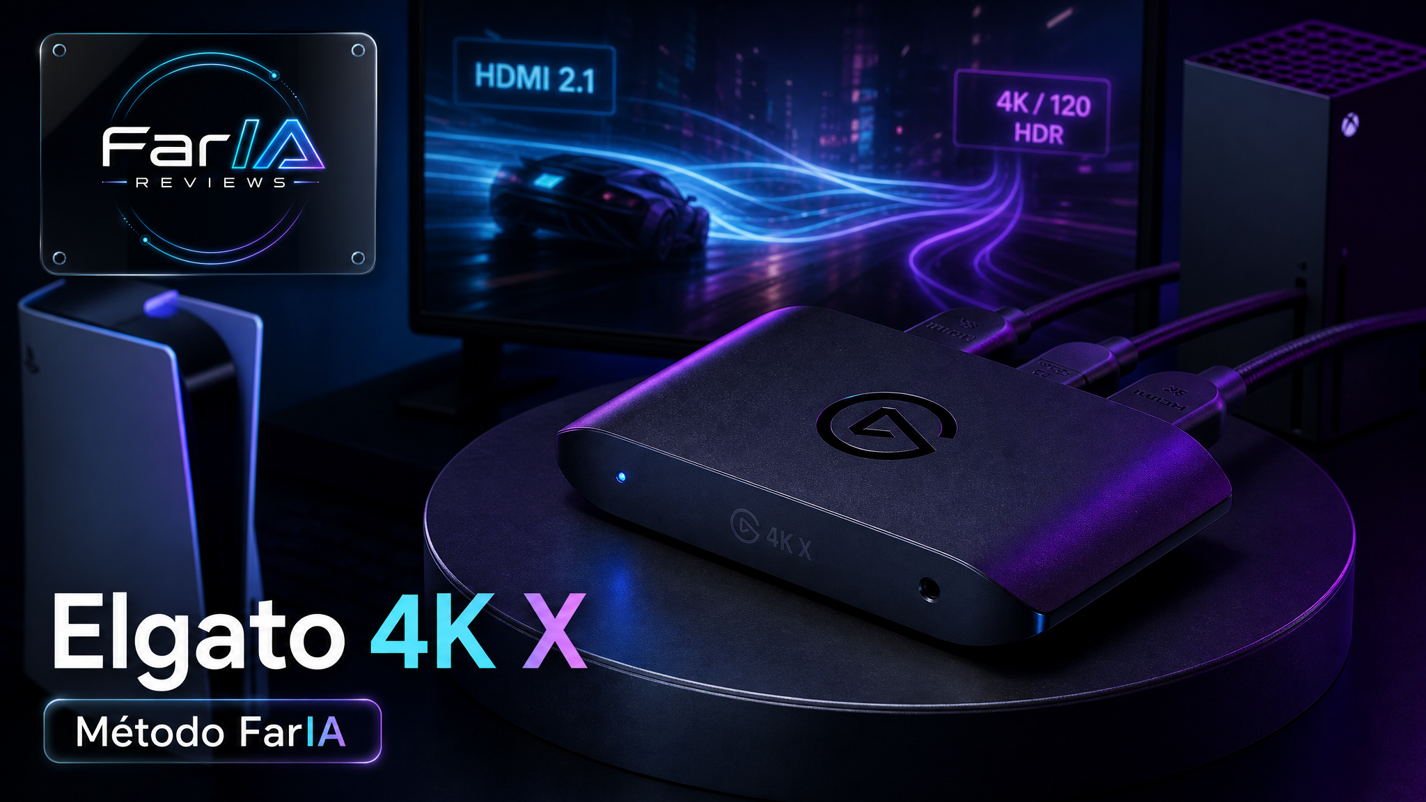 Elgato Game Capture 4K X analizada por FarIA Reviews