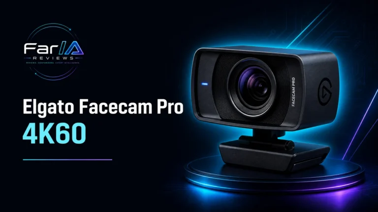 Elgato Facecam Pro webcam 4K60 en card editorial FarIA Reviews