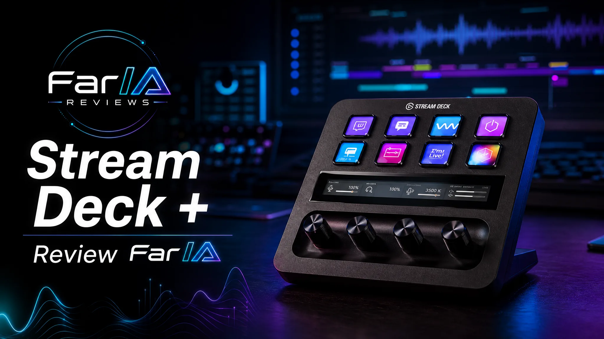 Elgato Stream Deck + review: diales para audio, streaming y edición
