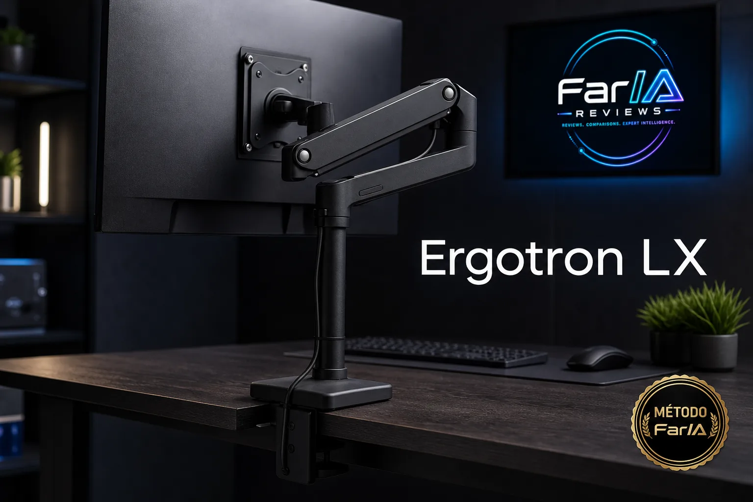 Ergotron LX review: brazo de monitor premium para escritorio