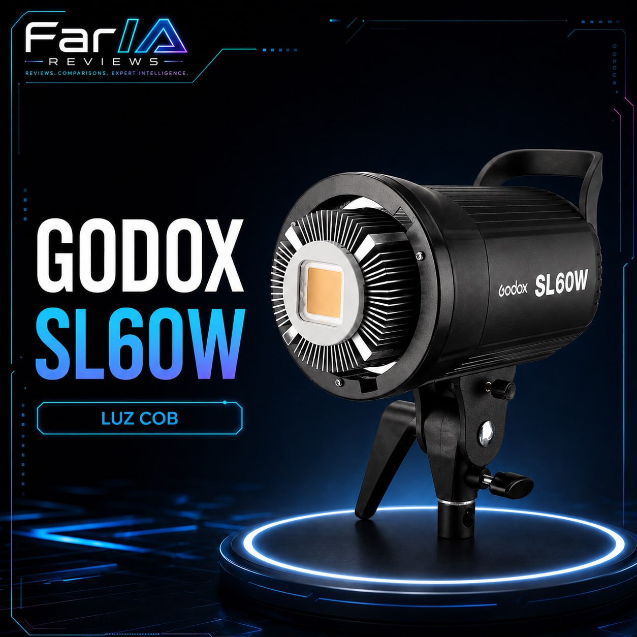 Análisis de Godox SL60W en 2026: características, opiniones y si merece la pena