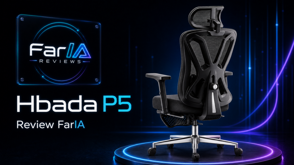 Hbada P5 review silla ergonómica con reposapiés FarIA Reviews