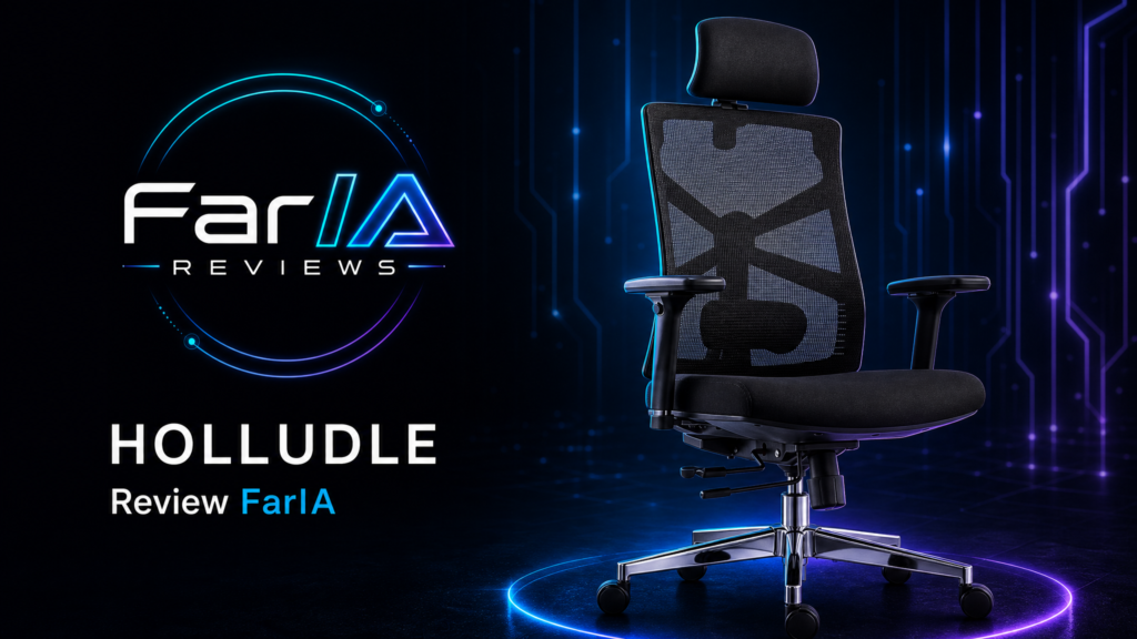 HOLLUDLE silla ergonómica review FarIA Reviews