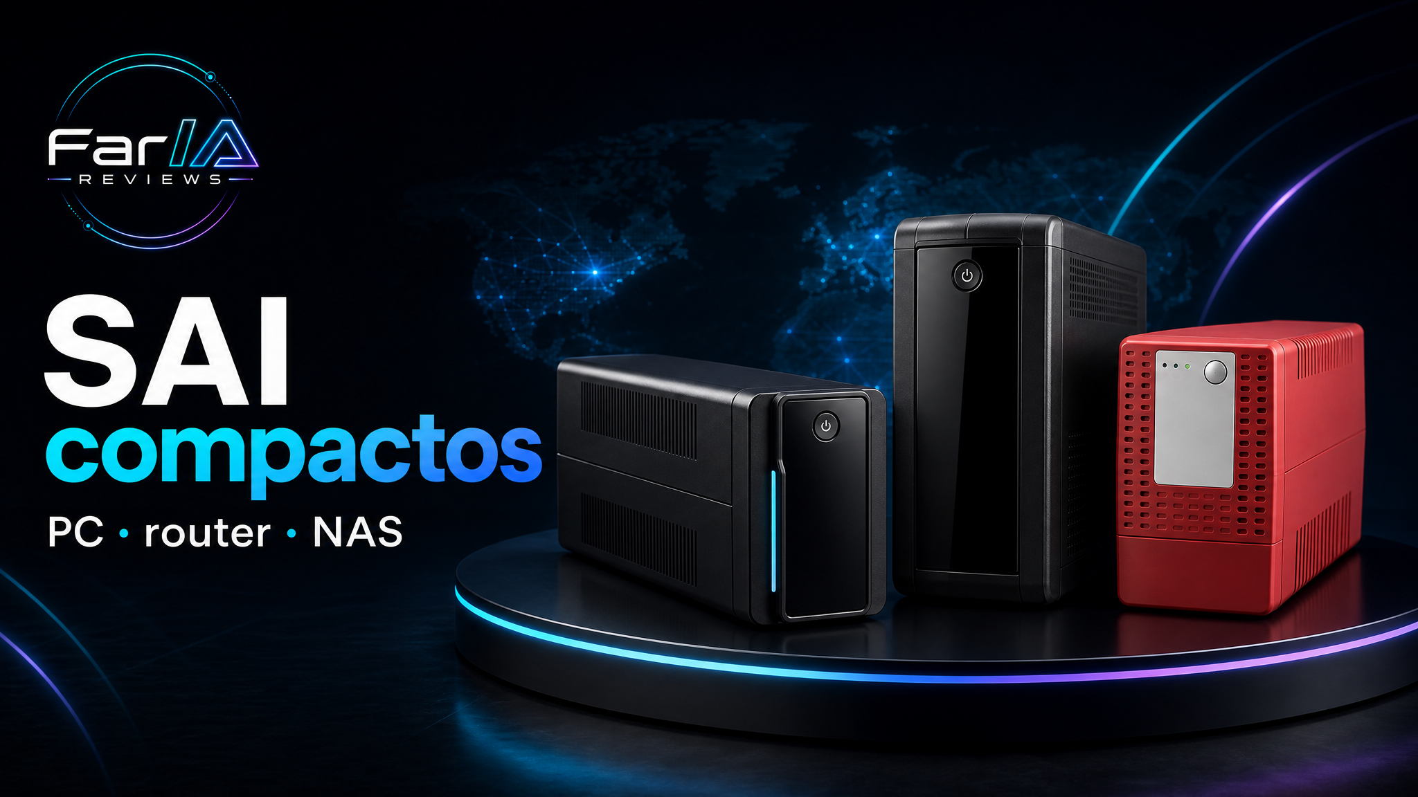 SAI y UPS compactos para PC router y NAS FarIA Reviews