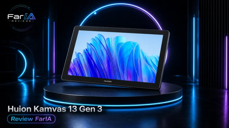 Imagen editorial FarIA Reviews para huion