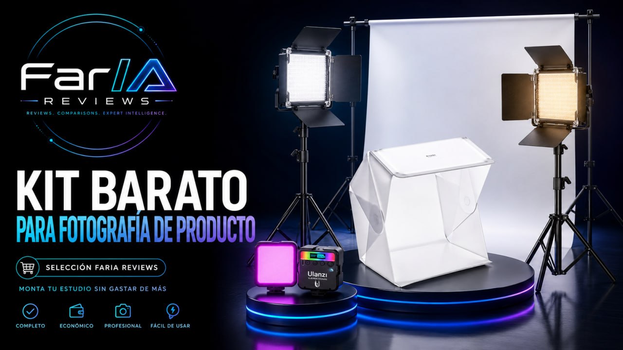 Cómo hacer fotos de producto en casa en 2026: setup barato y flujo FarIA