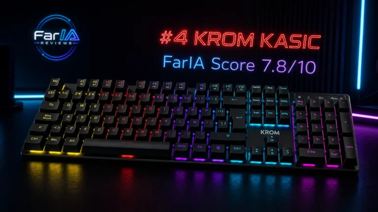 KROM KASIC analizado por FarIA Reviews