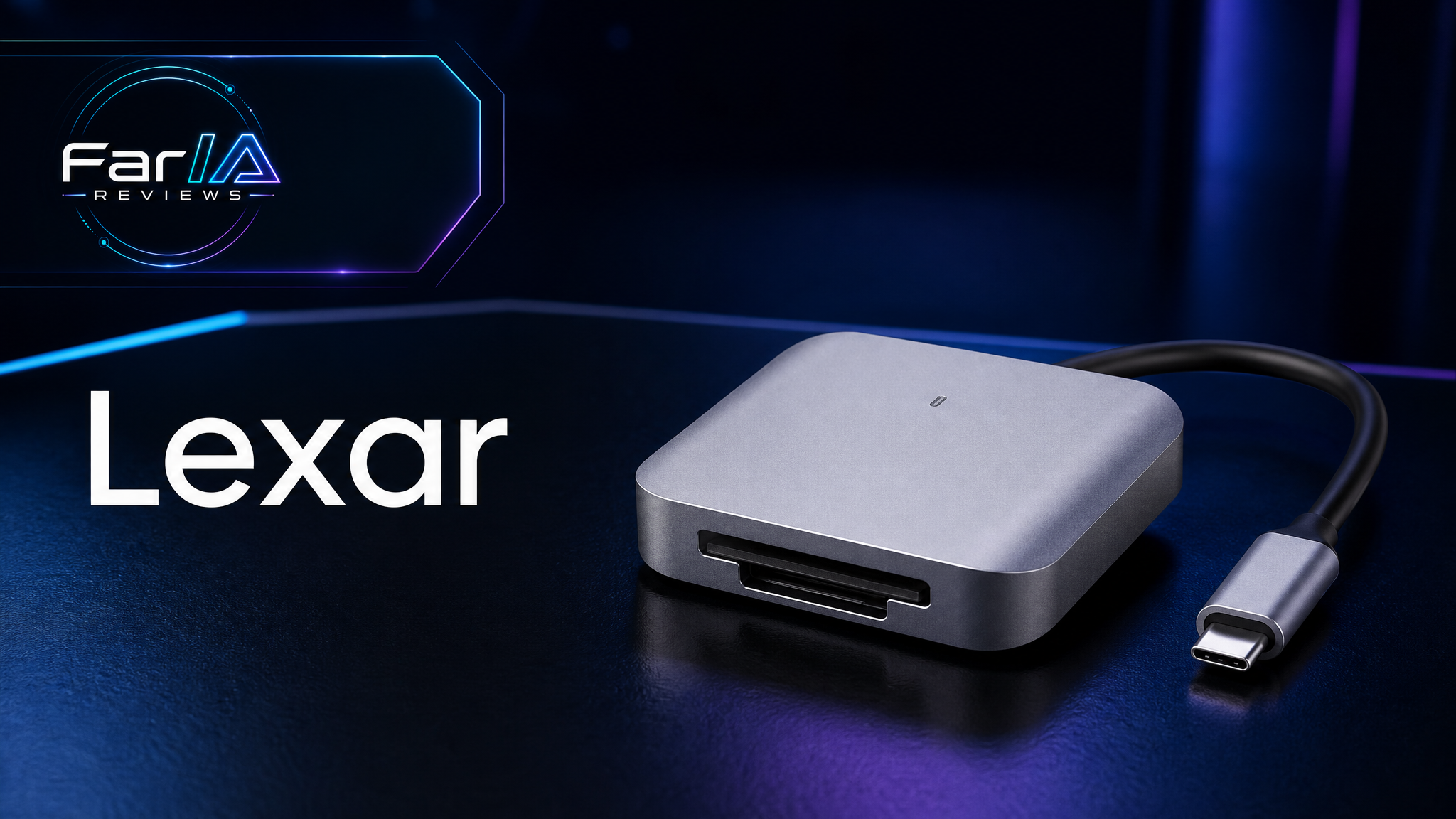 Lexar Professional CFexpress B análisis FarIA con producto real