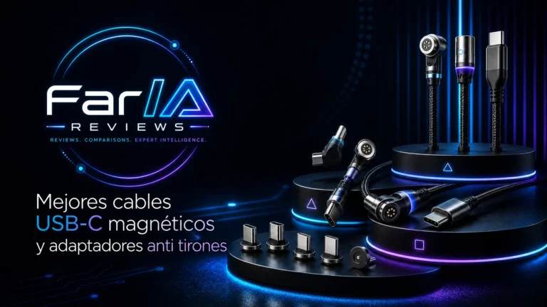 Mejores cables USB-C magnéticos y adaptadores anti tirones