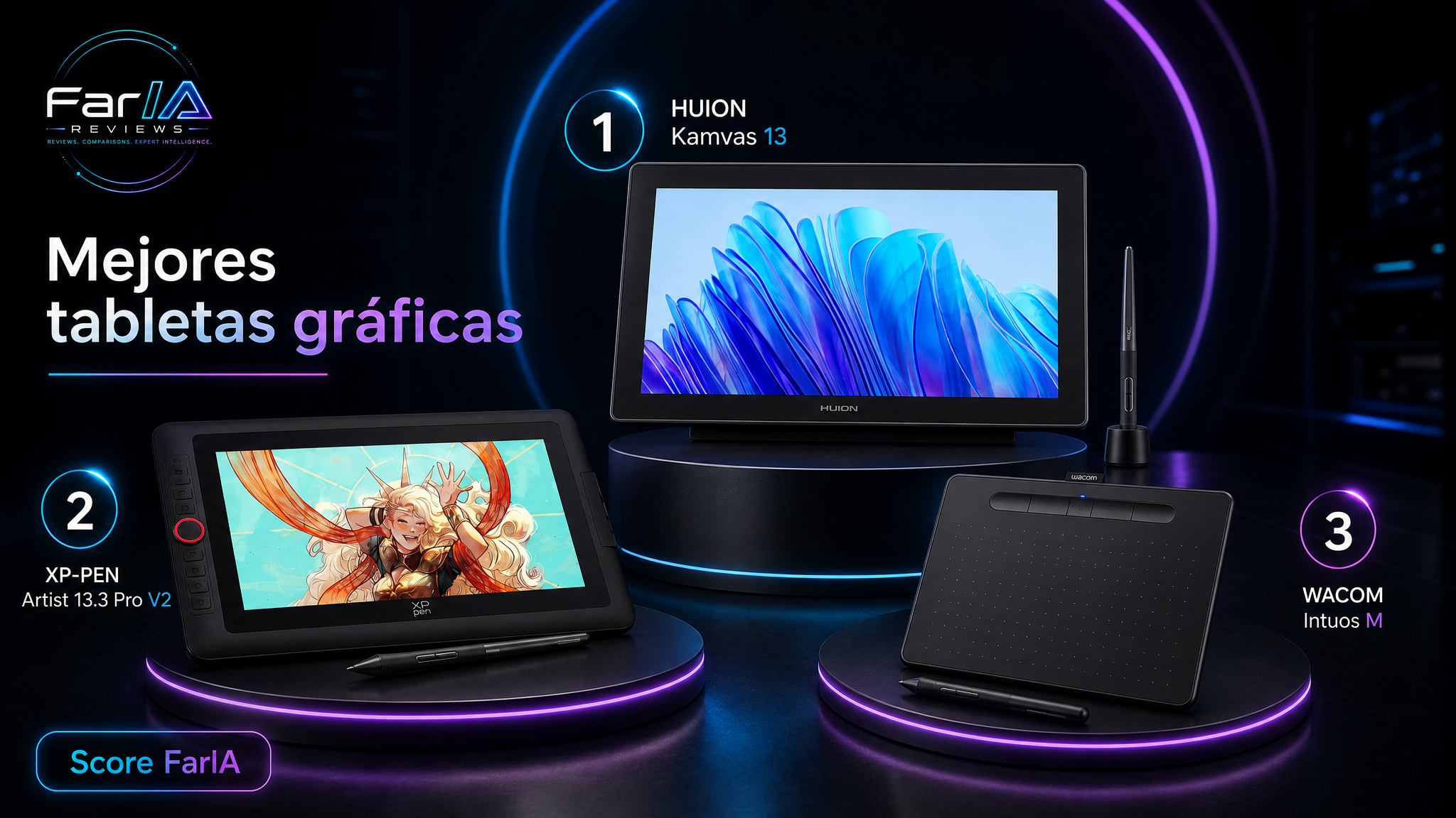 Mejores tabletas gráficas 2026 para creadores