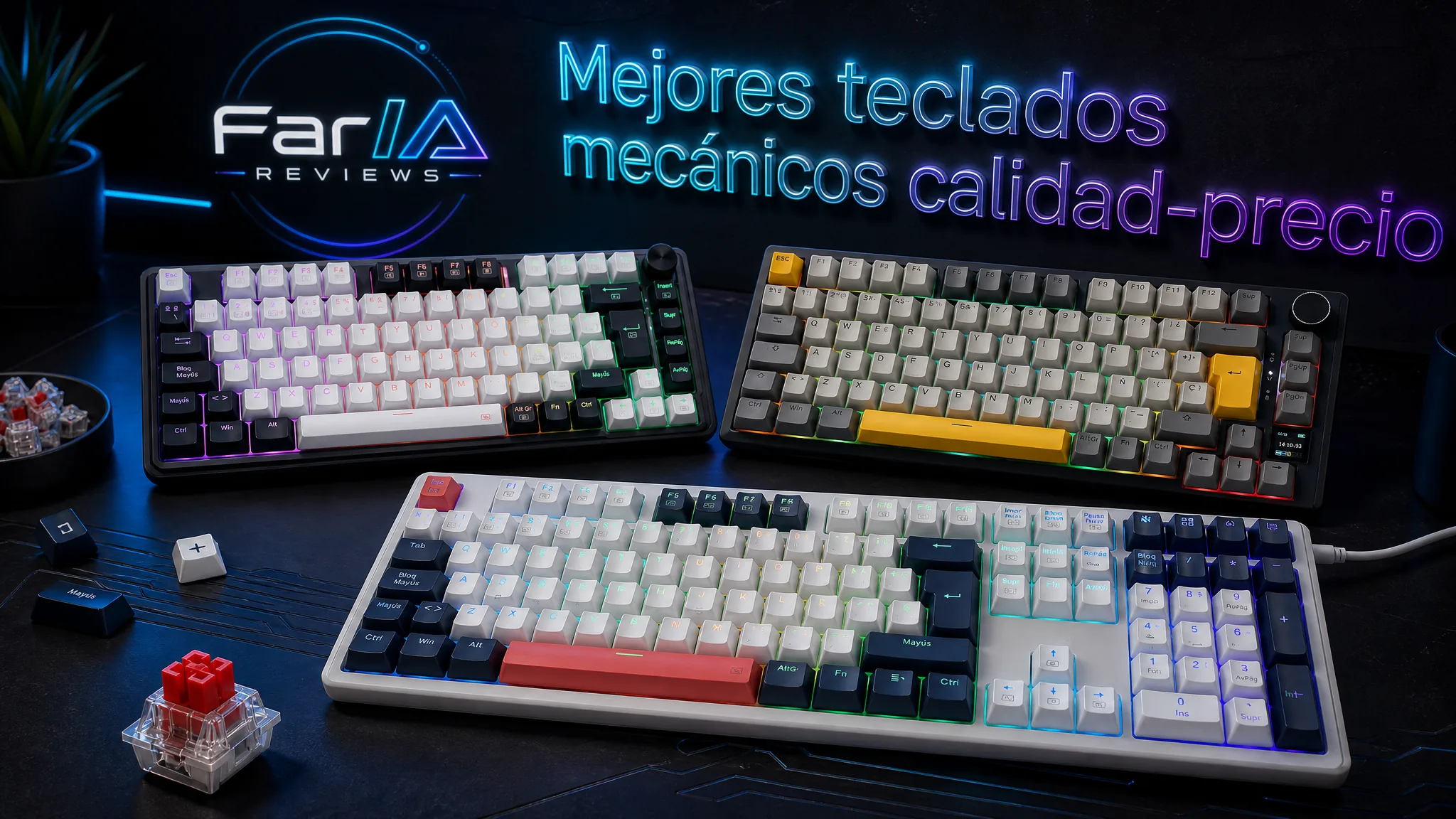 Mejores teclados mecánicos calidad-precio en Amazon: 6 modelos que sí merecen la pena