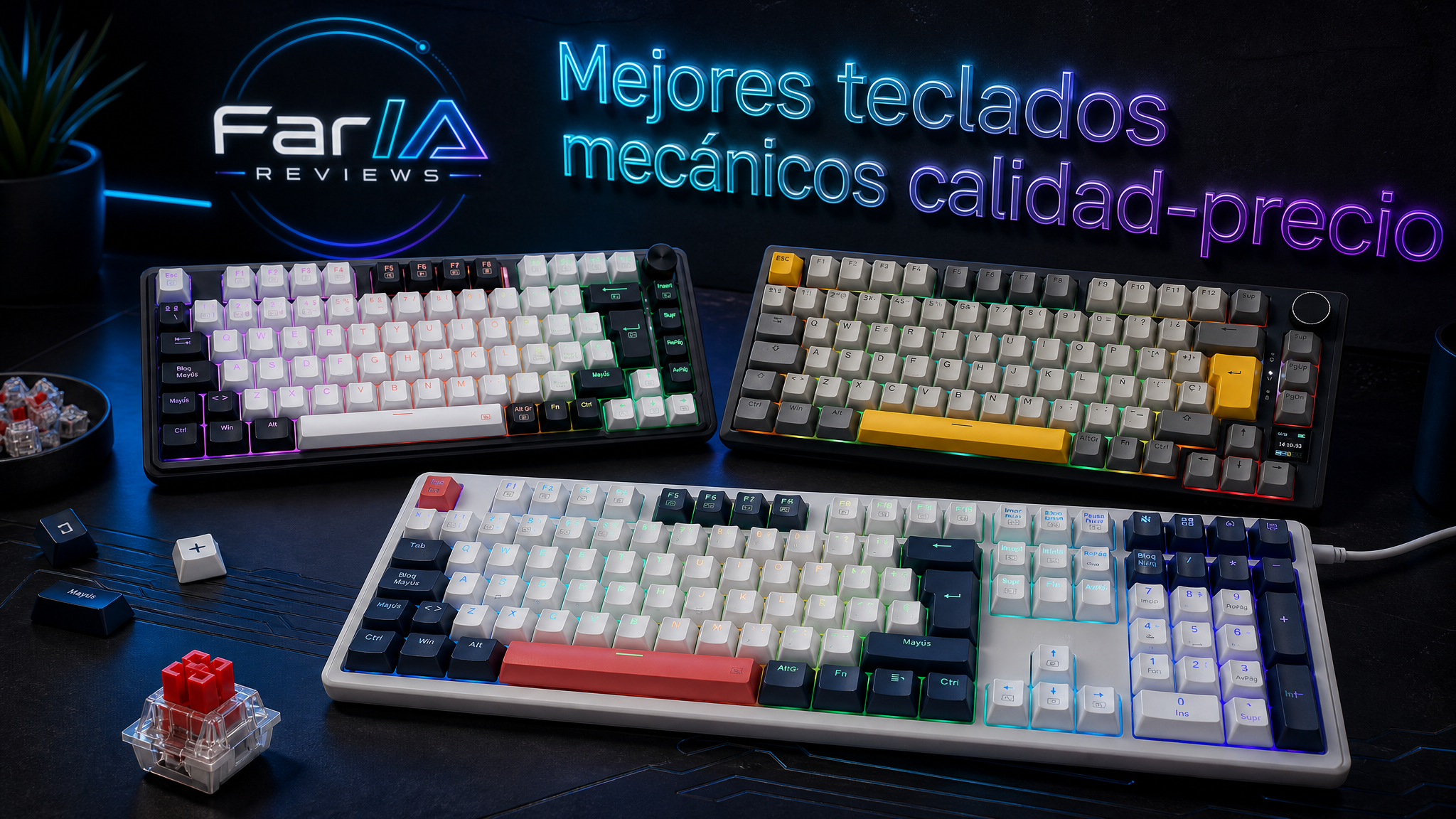 Mejores teclados mecánicos calidad-precio en Amazon