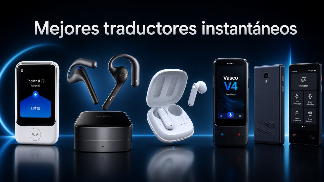 Cómo elegir un traductor instantáneo en 2026: guía de compra sin equivocarte