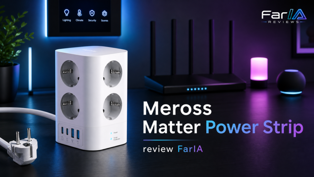 Meross MSP844 Matter Smart Power Strip review FarIA Reviews