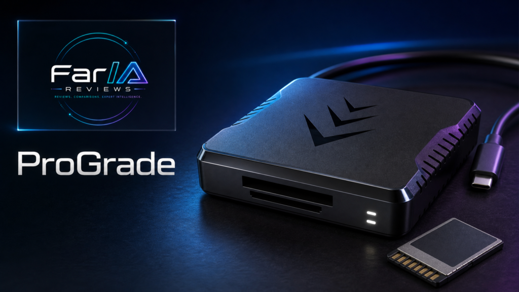 ProGrade CFexpress B SD análisis FarIA Reviews con producto real