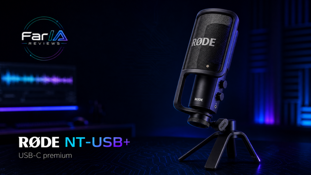 RØDE NT-USB+ micrófono en FarIA Reviews
