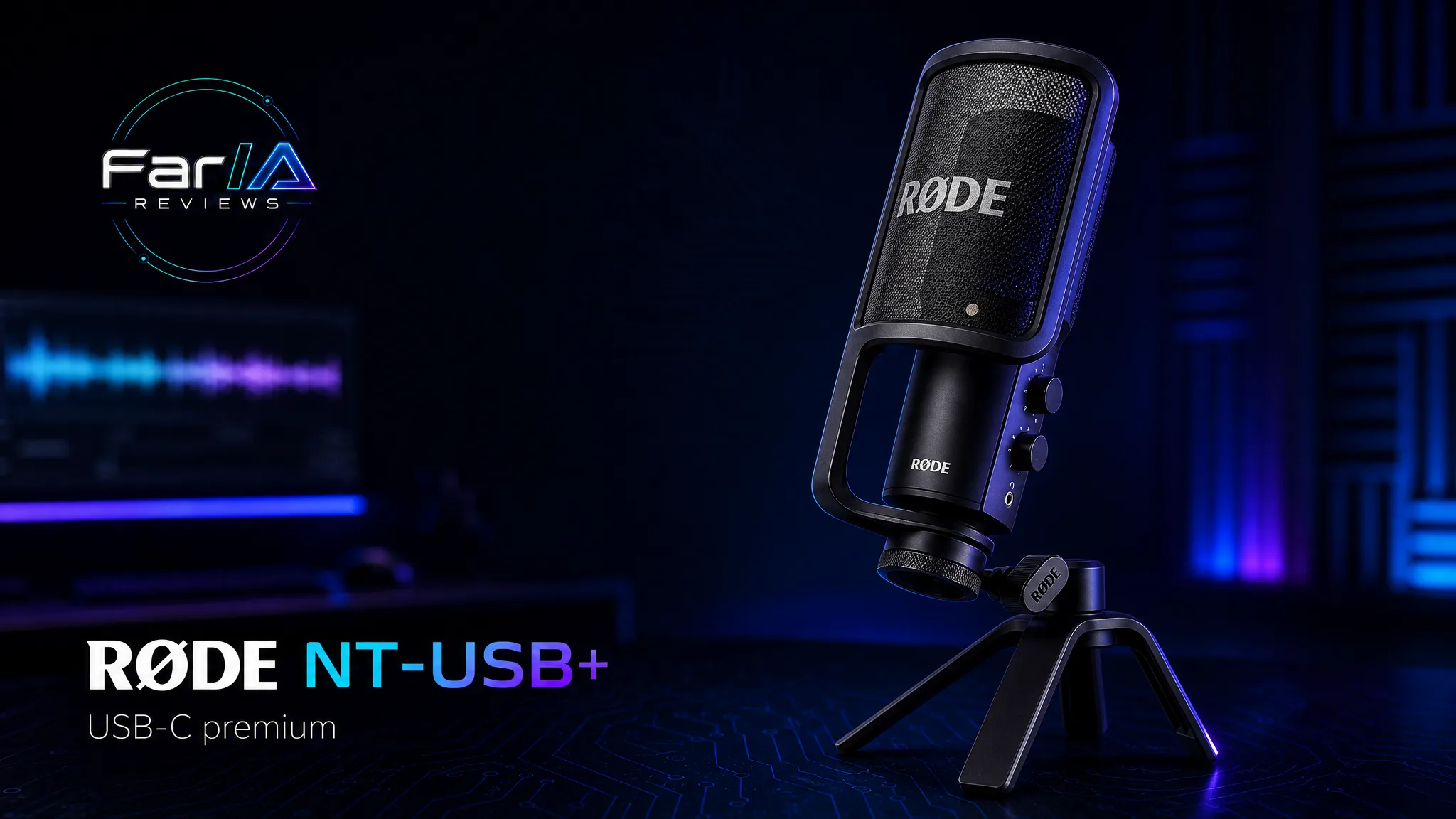 RØDE NT-USB+ review FarIA Creator Audio