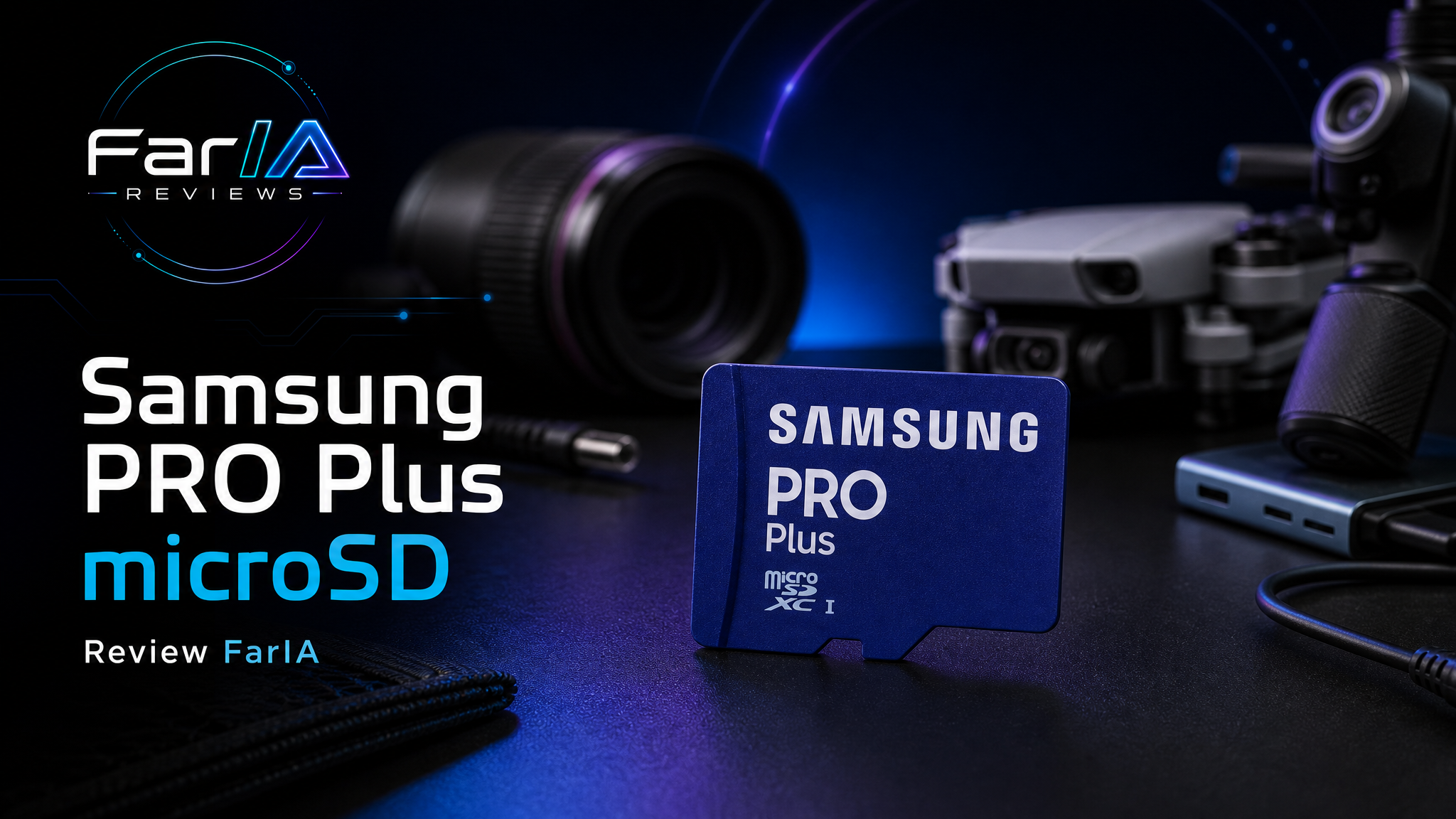 Samsung PRO Plus microSD review FarIA con producto real