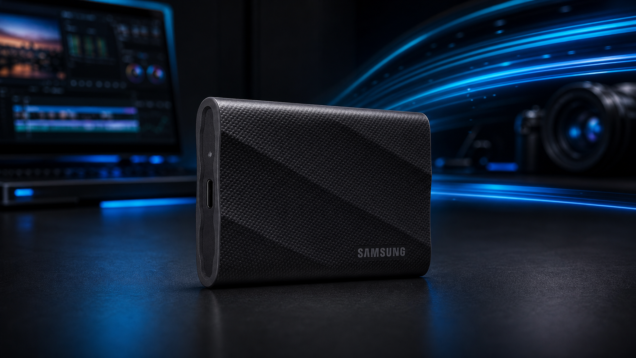 Samsung Portable SSD T9 en análisis FarIA Reviews para creadores
