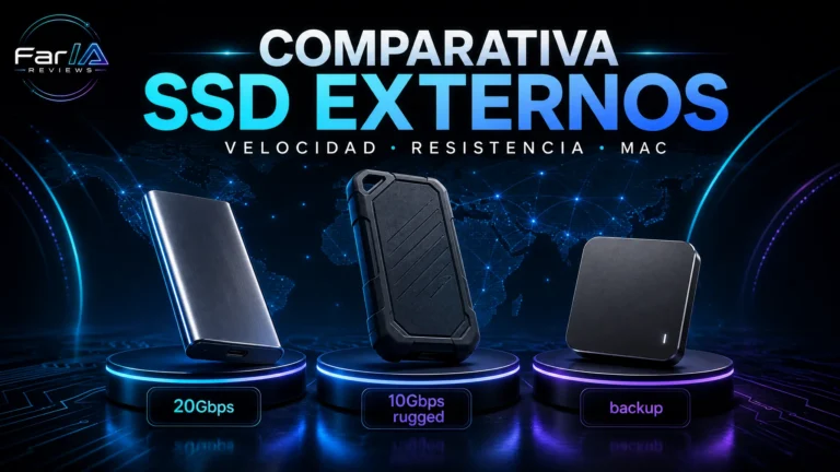 Comparativa de SSD externos por velocidad, resistencia y Mac