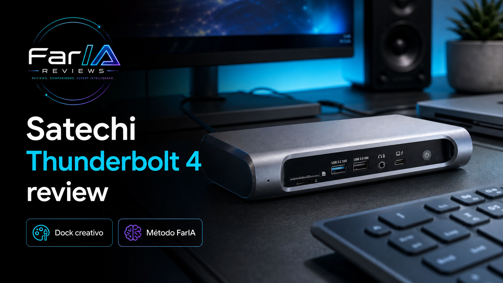 Satechi Thunderbolt 4 Multimedia Pro Dock análisis FarIA