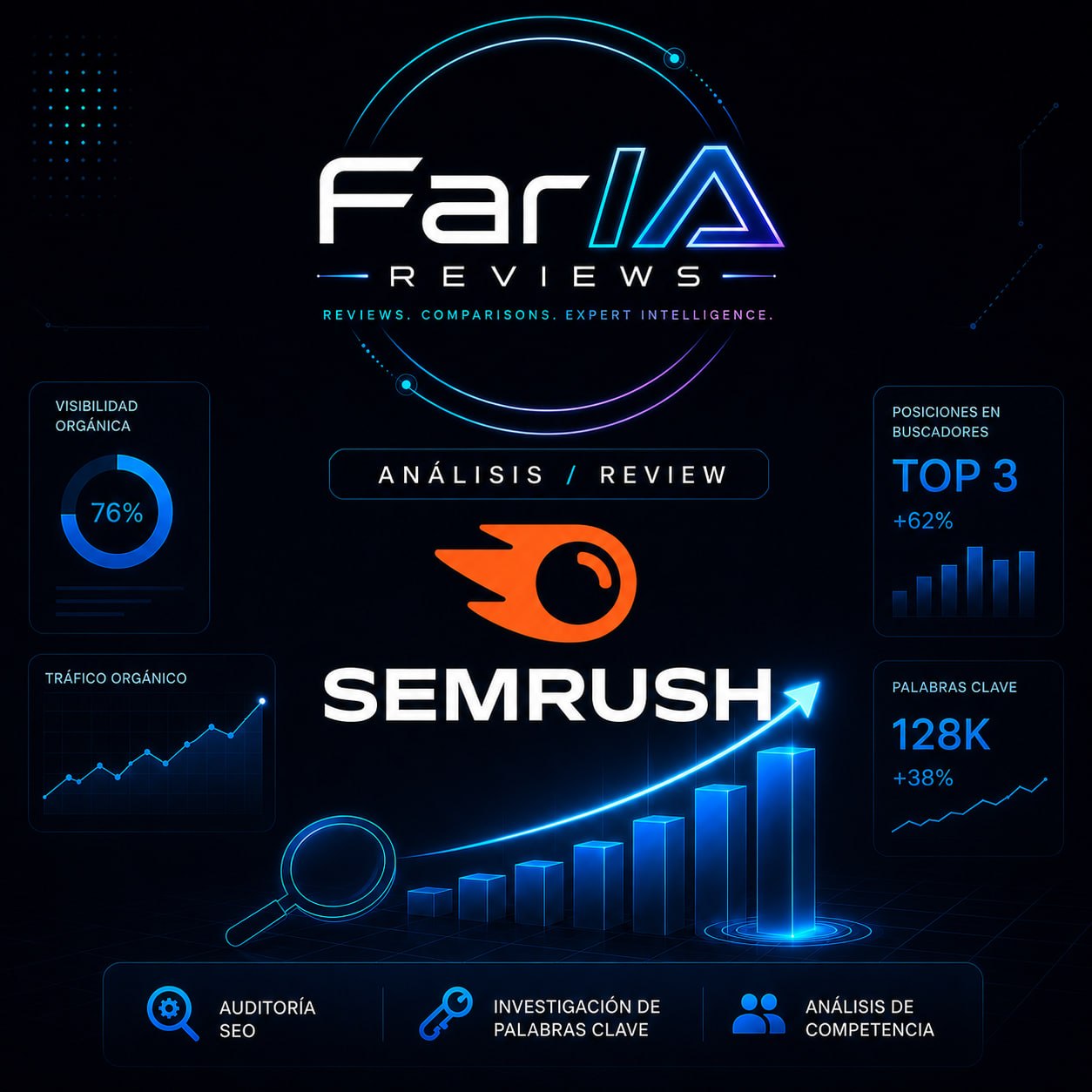 Análisis de Semrush en 2026: características, opiniones, precio y si compensa