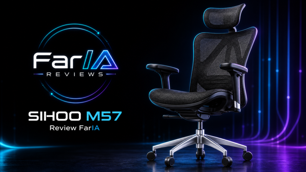SIHOO M57 review silla ergonómica FarIA Reviews