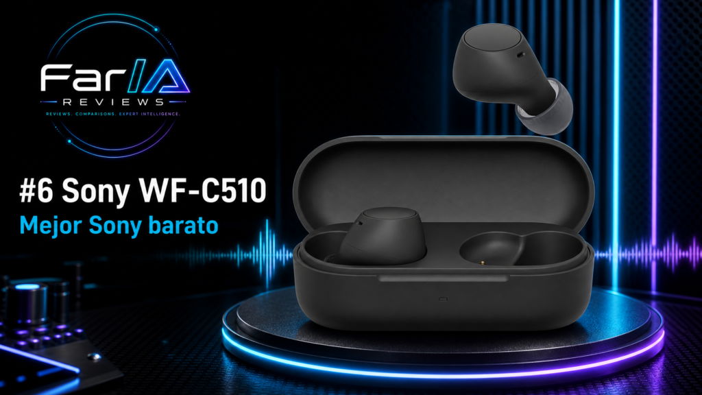 Sony WF-C510 analizado por FarIA Reviews
